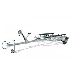 Прицеп лодочный одноосный ЛАВ 81014A (ложементы) Вектор, фото 