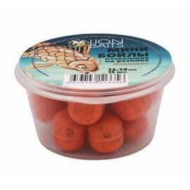 Lion Baits Мини бойлы плавающие на резинке "Мандарин" 10х12мм (25шт), фото 