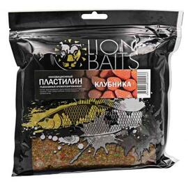 Lion Baits Пластилин инновационный ароматизированный "Клубника" 700гр, Цвет: микс, фото 