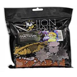 Lion Baits Пластилин инновационный ароматизированный "Карп слива" 700гр, фото 