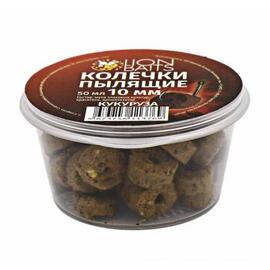 Lion Baits Колечки пылящие "Кукуруза" 10мм (50мл), фото 