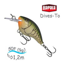 Воблер RAPALA Dives-To 4, OGCW, фото 