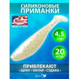 Виброхвост Mann's Ripper M-048 уп-ка 20шт. цв. BK-10, фото 