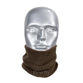 Бафф двойной флисовый, MaxWarm, олива, Цвет: олива, Размер: L/XL, Длина, см: 40, фото 
