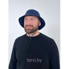Панама, твил, р. 58-60, темный олива, Цвет: темный олива, Размер: 58-60, фото 