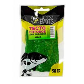 Lion Baits Тесто готовое для рыбалки "Анис" 50гр, фото 