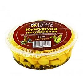 Lion baits Кукуруза натуральная в пластиковой банке (запайка) "Кукуруза" 60мл, фото 