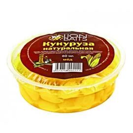 Lion baits Кукуруза натуральная в пластиковой банке (запайка) "Мед" 60мл, фото 