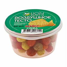 Lion Baits Воздушное тесто цветной микс "Слива" 50мл, фото 