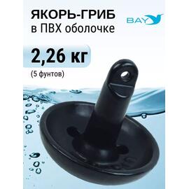 Якорь для лодки ПВХ гриб 2.26 кг (5 фунтов), фото 