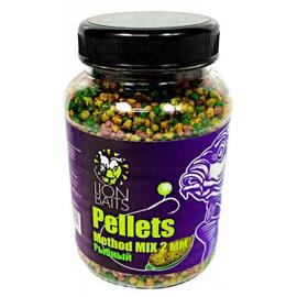 Пеллетс методный Method Mix pellets "Рыбный" 2мм - 300гр (банка), Цвет: микс, Вкус: Рыбный, фото 