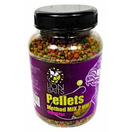 Пеллетс методный Method Mix pellets "Фрукты" 2мм - 300гр (банка), Цвет: микс, Вкус: Фрукты, фото 