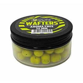 Бойлы нейтральной плавучести (Wafters) "Aroma Free" (без аромы) желтый 12мм, Цвет: желтый, Диаметр (мм): 12, фото 