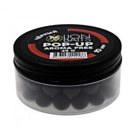 Lion Baits Бойлы плавающие Pop-Up "Aroma Free" (без аромы) черный 10 мм, Цвет: черный, Диаметр (мм): 10, фото 