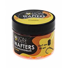 Wafters силиконовый "Слива" 12х7мм (50шт), Цвет: оранжевый, Вкус: слива, Диаметр (мм): 12х7, фото 