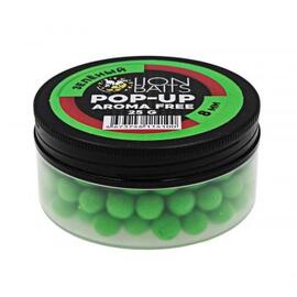 Lion Baits Бойлы плавающие Pop-Up "Aroma Free" (без аромы) зеленый 8 мм, Цвет: зеленый, Диаметр (мм): 8, фото 