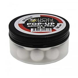 Lion Baits Бойлы плавающие Pop-Up "Aroma Free" (без аромы) белый 14 мм, Цвет: белый, Диаметр (мм): 14, фото 