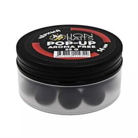 Lion Baits Бойлы плавающие Pop-Up "Aroma Free" (без аромы) черный 14 мм, Цвет: черный, Диаметр (мм): 14, фото 