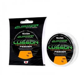 ELEGANCE METHOD Лидер Lusson Tapered Leader 15X5м  0,19мм-0,28мм 2-4,7кг, Диаметр лески: 0.19-0.28 мм, Размотка: 15х5м, фото 