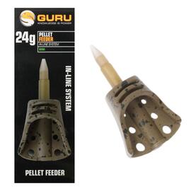 Кормушка Guru Hybrid Pellet Feeder Inline Mini 24г, фото 
