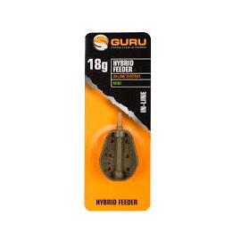 Кормушка Guru Hybrid feeder Inline Mini 18гр, Размер: mini, Вес: 18 г, фото 