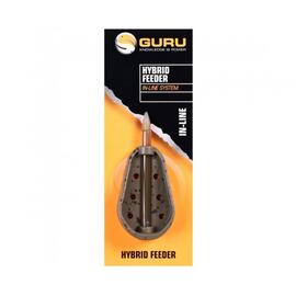 Кормушка Guru Hybrid feeder Inline Medium 32гр, Размер: Medium, Вес: 32 г, фото 