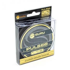 Шнур плетеный Guru Pulse 8 Braid 0,08мм 150м, Расцветка: темно-коричневый, Диаметр лески: 0,08 мм, фото 