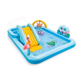 57161 Игровой центр Intex Приключения в джунглях, 257 х 216 х 84 см, от 3 лет, фото 