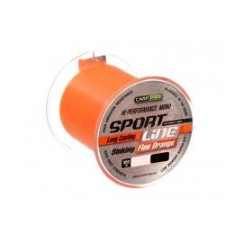 Леска CARP PRO Sport Line Fluo Orange 300M 0,310 mm, Цвет: Fluo Orange, Диаметр лески: 0.310 мм, фото 