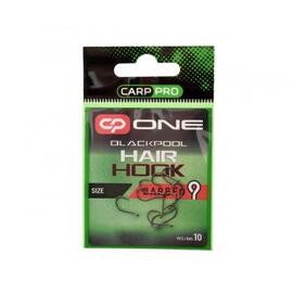 Крючки Карповые CARP PRO Blackpool Hair Hook Ringed № 14 Black Nickel, Размер: №14, фото 