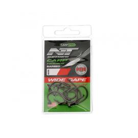 Крючки Карповые CARP PRO Wide Gape Heavy Duty № 2 Nickel Teflon, фото 