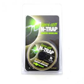 Поводковый материал KORDA N-Trap Semi-stiff 15lb Gravel, фото 