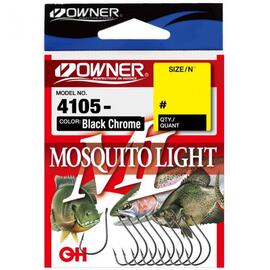 Крючок OWNER Mosquito Light BC №1/0 7шт, Размер: №1/0, Количество: 7, фото 