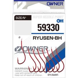 Крючок OWNER Ryusen BH red №7 10шт, Цвет: Red, Размер: №7, Количество: 10, фото 