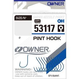 Крючок OWNER Pint Hook blue №12 13шт, Размер: №12, Количество: 13, фото 