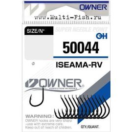 Крючок OWNER Iseama Rv black №6 14шт, Цвет: Black, Размер: №6, Количество: 14, фото 