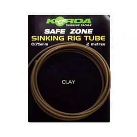 Трубка силиконовая KORDA тонущая Camo Rig Tube Clay 2м, фото 