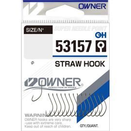 Крючок OWNER Straw Hook №10 14шт, Размер: №10, Количество: 14, фото 