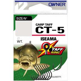 Крючок OWNER Carp Taff Iseama teflon №6 8шт, Размер: №6, Количество: 8, фото 