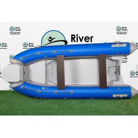 Надувная лодка RiverBoats RB 430 (Встроенный рундук) (транец L — 515 мм.), фото 