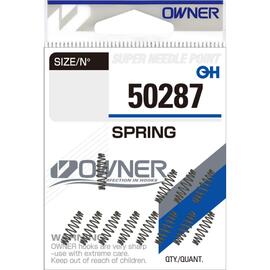 Спираль для крючка OWNER Spring nickel LL 12шт, Номер: №LL, фото 
