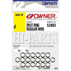 Кольцо заводное OWNER Sprit Ring Regular Wire №3 20шт, Номер: №3, фото 
