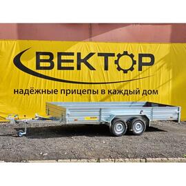 Прицеп лодочный одноосный  ЛАВ 81013A 5.0 (высокий борт) Вектор, фото 