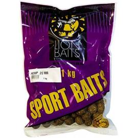 Lion Baits Бойлы тонущие серии SPORT BAITS 20 мм HEMP - 1 кг, Вкус для группировки: HEMP, фото 