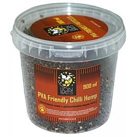 Lion Baits PVA Friendly Chilli Hemp (конопляное семя с добавлением перца чили) - 900 мл, Вкус: конопляное семя с перцем чили, фото 