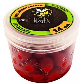 Lion Baits Бойл в банке (HI-ATTRACT) 14 мм MULBERRY & GARLIC - 100 гр, Вкус для группировки: MULBERRY & GARLIC, фото 