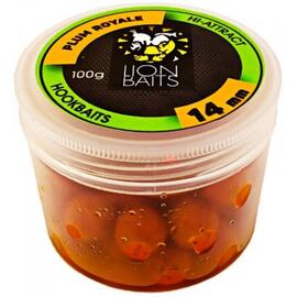 Lion Baits Бойл в банке (HI-ATTRACT) 14 мм PLUM ROYALE - 100 гр, Вкус для группировки: PLUM ROYALE, фото 