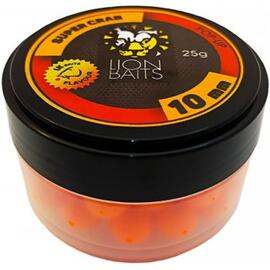 Lion Baits Бойл (pop-up) Super Crab 10 мм - 25 г, Вкус для группировки: Super Crab, фото 