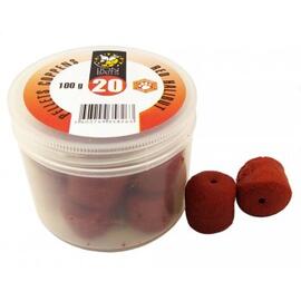 Lion Baits Пеллетс COPPENS RED HALIBUT (просверленный) 20 мм, Вкус: Red Halibun, Диаметр (мм): 20, фото 