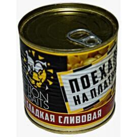 Lion Baits Кукуруза сладкая сливовая Поехали на платник - 430 мл, Вкус для группировки: сливовая, фото 